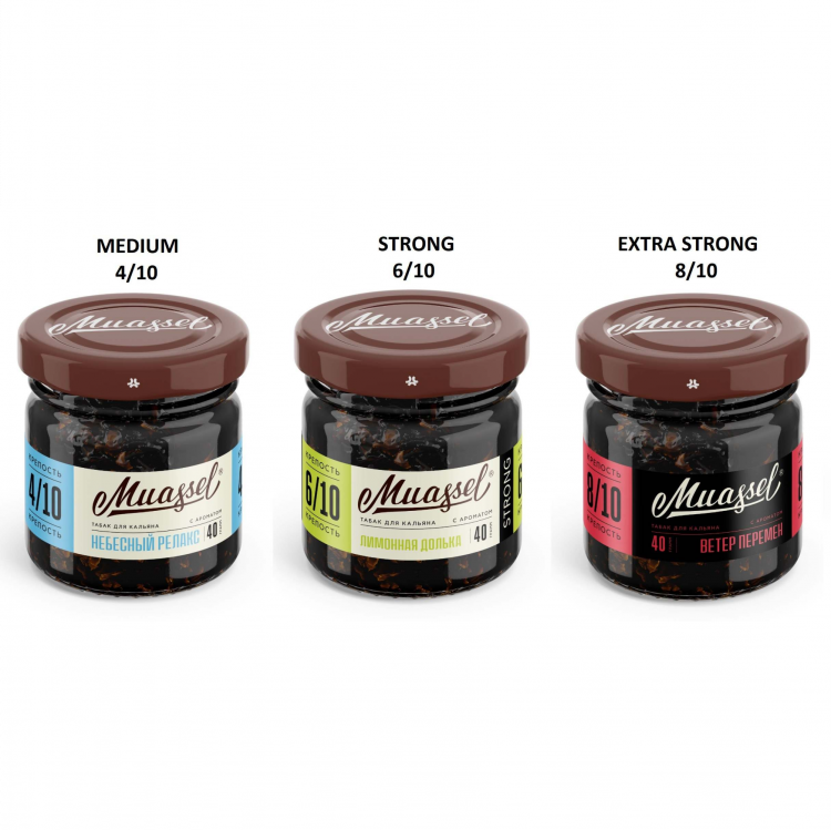 Табак Muassel Extra Strong - Honey Moon (Медовый месяц) 40 гр