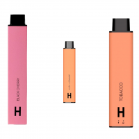 (М) Одноразовая электронная сигарета Hyla Dopa 4500 - Клубника Ментол